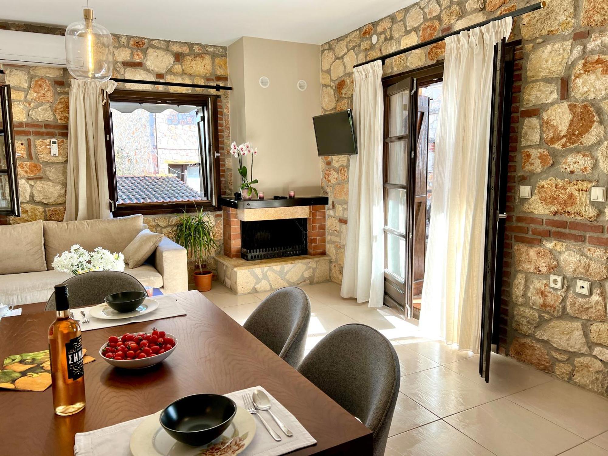 Boutique Stone House Guest House Psakoúdia Eksteriør bilde